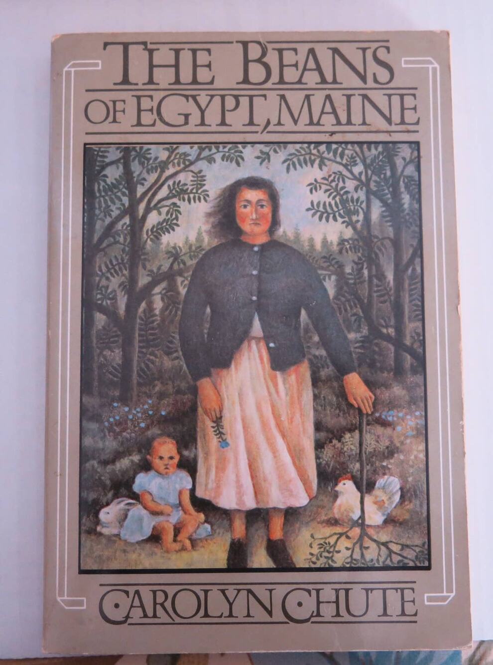 THE BEANS of EGYPT MAINE Paperback Book Carolyn Chute 1985 Fiction Read